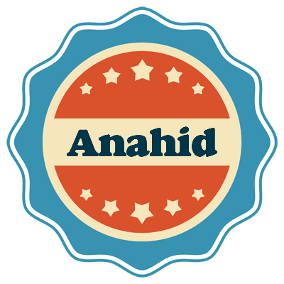 Anahid labels logo