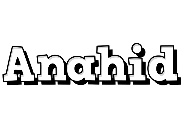 Anahid snowing logo