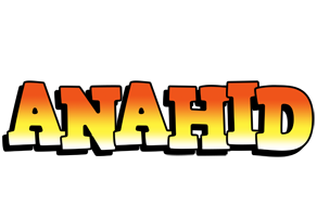 Anahid sunset logo