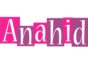 Anahid whine logo