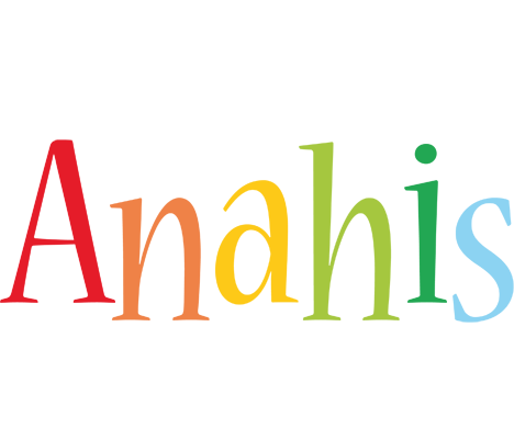 Anahis birthday logo