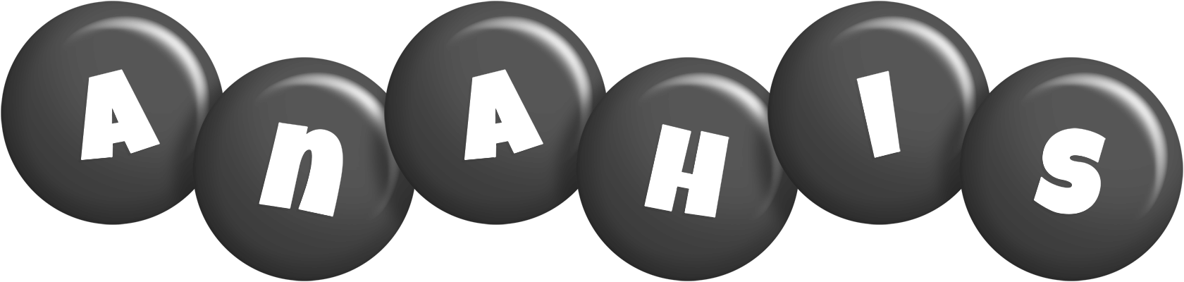 Anahis candy-black logo