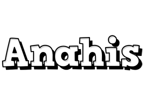 Anahis snowing logo