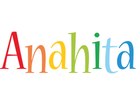 Anahita birthday logo