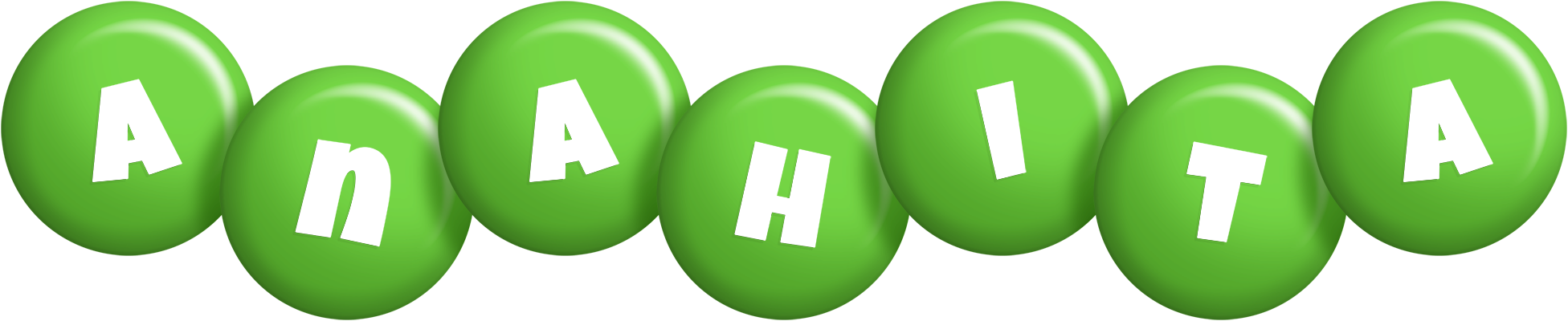 Anahita candy-green logo