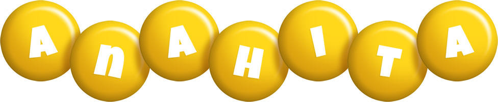 Anahita candy-yellow logo