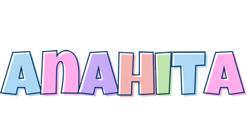 Anahita pastel logo
