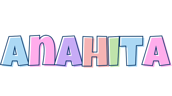Anahita pastel logo