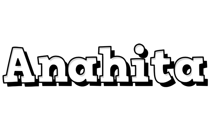 Anahita snowing logo
