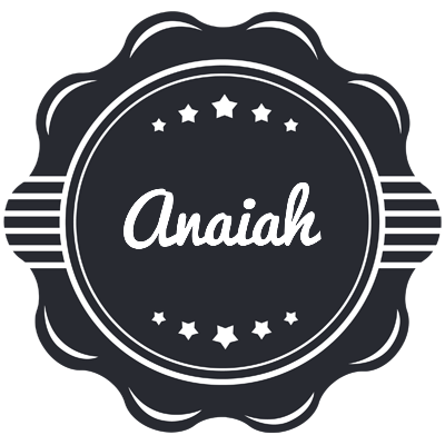 Anaiah badge logo