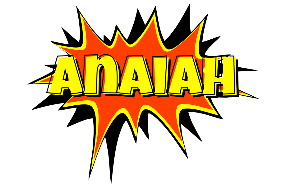 Anaiah bazinga logo