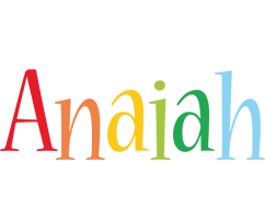 Anaiah birthday logo