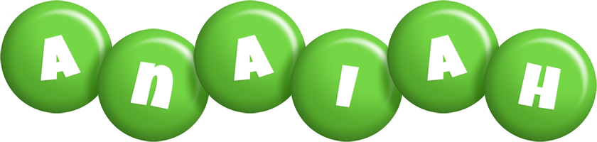 Anaiah candy-green logo