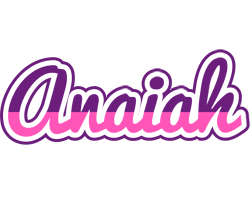 Anaiah cheerful logo