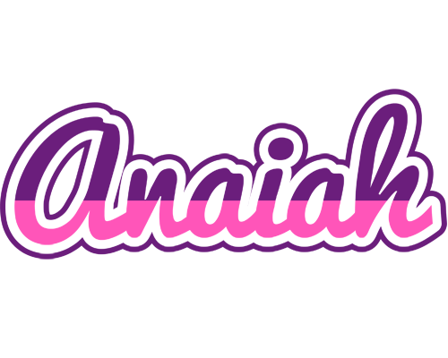 Anaiah cheerful logo