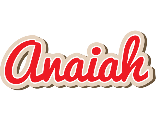 Anaiah chocolate logo