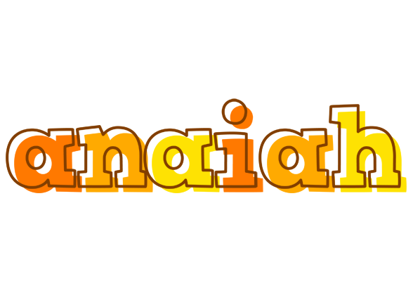 Anaiah desert logo