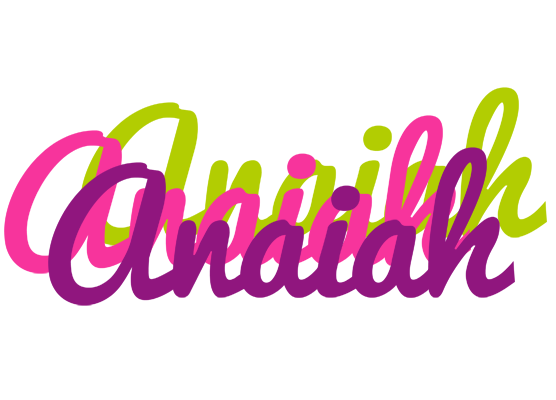 Anaiah flowers logo