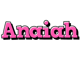 Anaiah girlish logo