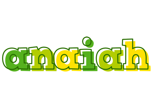 Anaiah juice logo