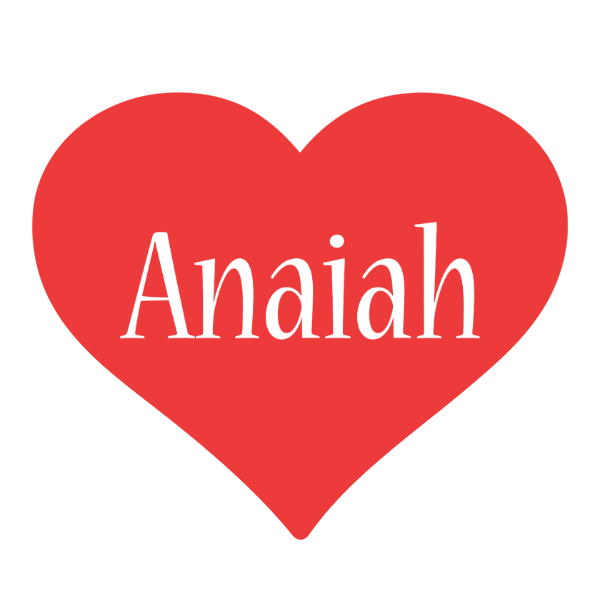 Anaiah love logo