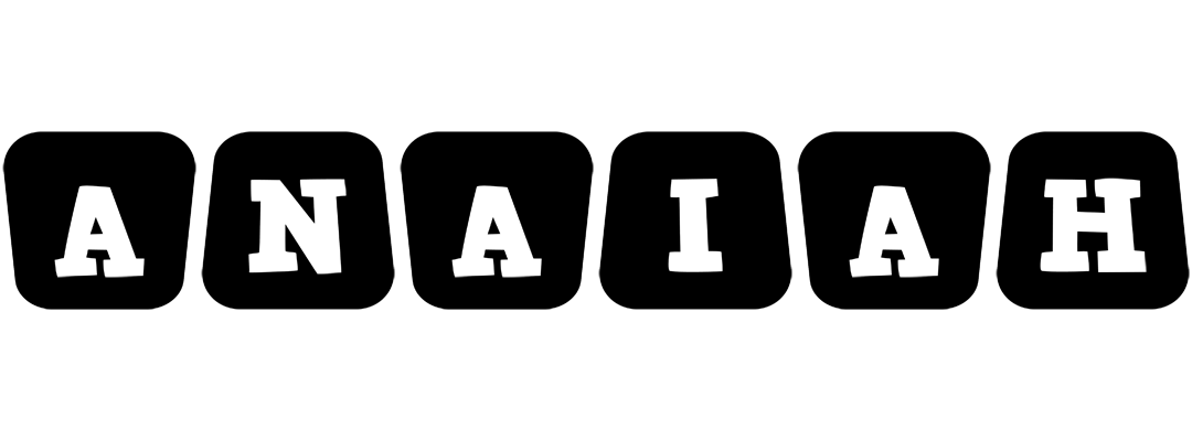 Anaiah racing logo
