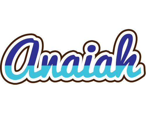 Anaiah raining logo