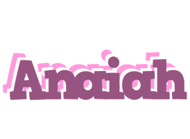 Anaiah relaxing logo