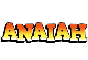 Anaiah sunset logo