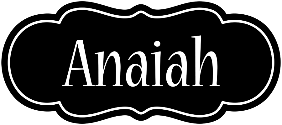 Anaiah welcome logo