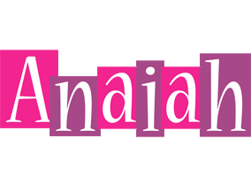 Anaiah whine logo