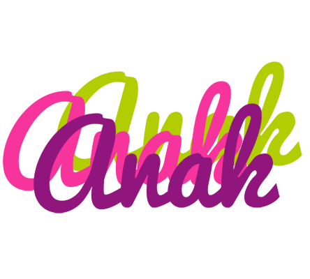 Anak flowers logo