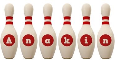 Anakin bowling-pin logo