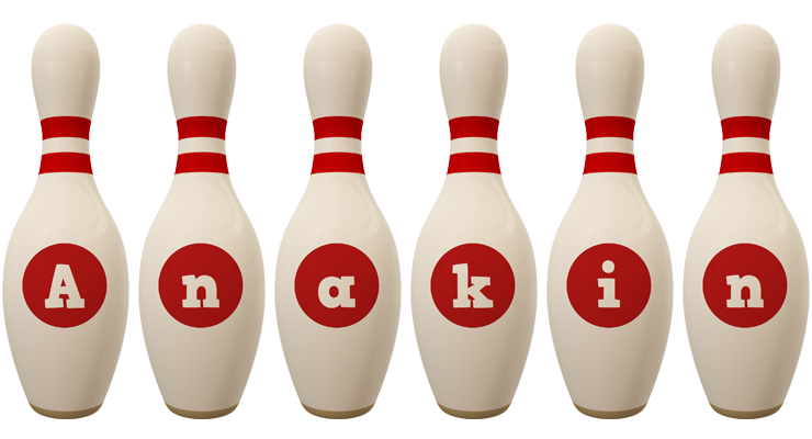 Anakin bowling-pin logo