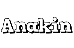 Anakin snowing logo