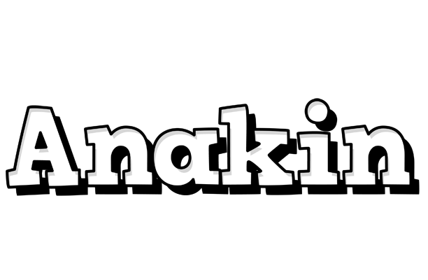 Anakin snowing logo
