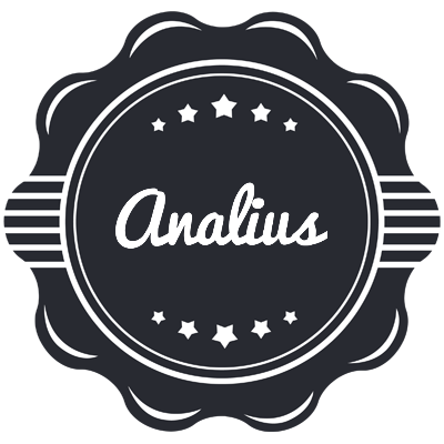 Analius badge logo