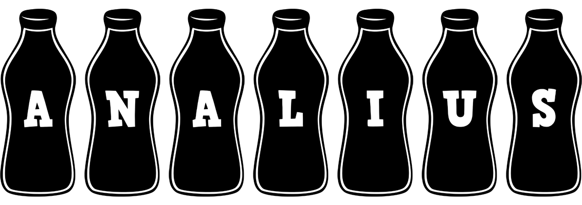 Analius bottle logo