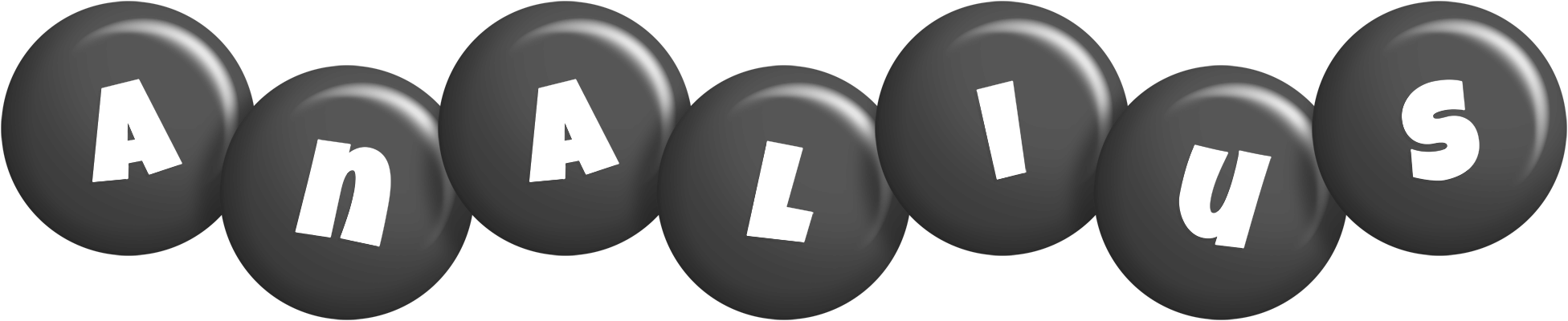 Analius candy-black logo
