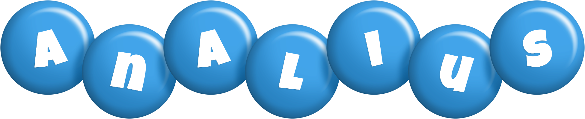 Analius candy-blue logo
