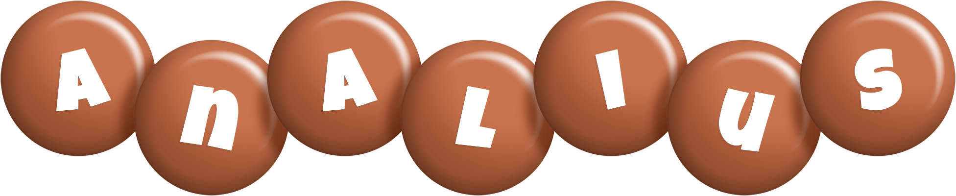 Analius candy-brown logo