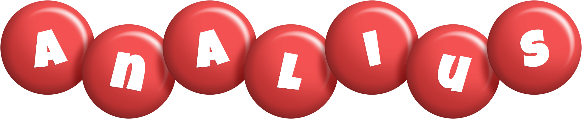 Analius candy-red logo