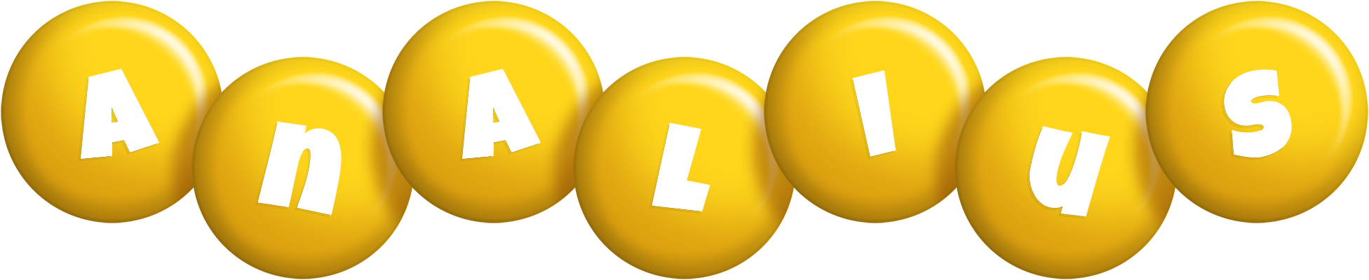 Analius candy-yellow logo