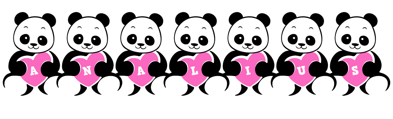 Analius love-panda logo
