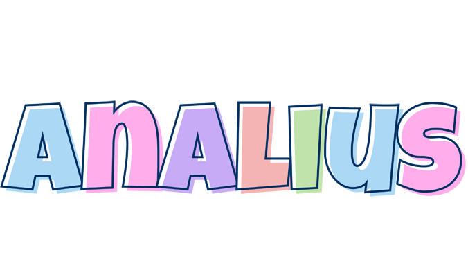 Analius pastel logo