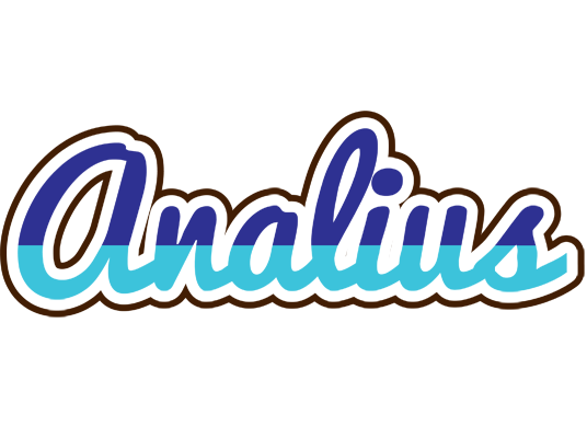 Analius raining logo
