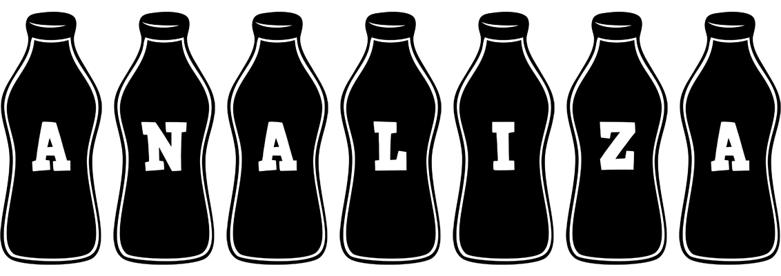 Analiza bottle logo
