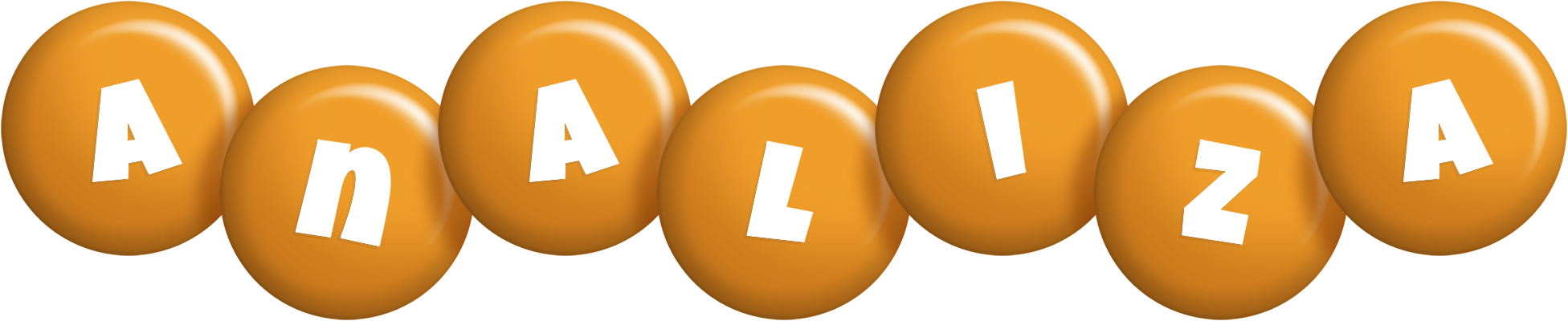 Analiza candy-orange logo