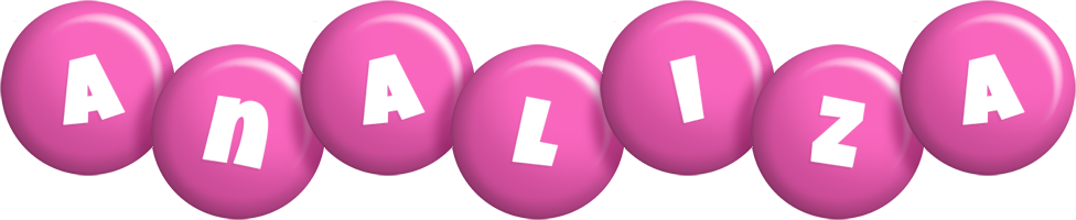 Analiza candy-pink logo
