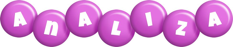 Analiza candy-purple logo